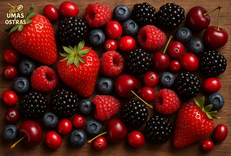 frutas vermelhas