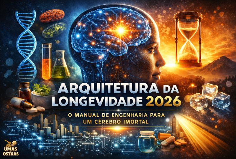 Cérebro Imortal em 2026: A Engenharia Real da Memória, Foco e Energia que Não Envelhecem