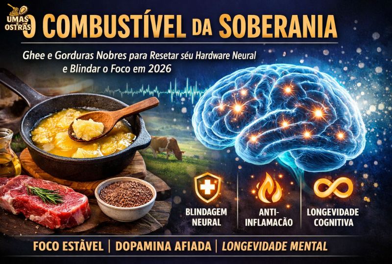 Como o Ghee Reseta o Hardware do Cérebro, Reduz a Inflamação e Sustenta a Longevidade Cognitiva