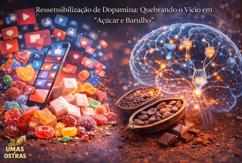 Ressensibilização da Dopamina: O Retorno ao Controle Neural Quando o Prazer Volta a Ter Profundidade: Dopamina Regulada, Mente Soberana