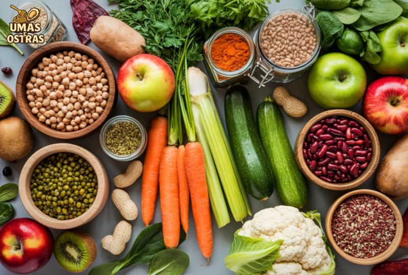 alimentos no prato e o impacto na glicemia
