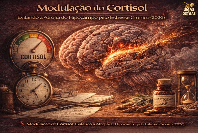 Quando o Alerta Vira Corrosão: Como o Cortisol Crônico Atrofia o Cérebro