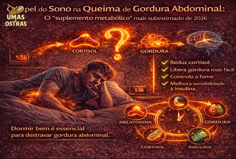 Papel do Sono na Queima de Gordura Abdominal