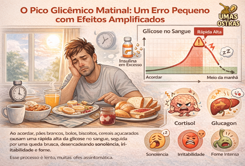 corpo quando a glicose sobe logo ao acordar