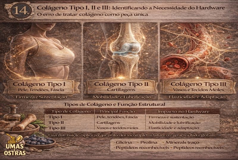 Por que firmeza, mobilidade e elasticidade dependem do conjunto — não de um colágeno isolado