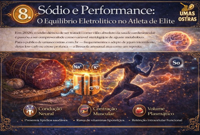 Bresaola e Voltagem Celular: Estratégia Eletrolítica em 2026