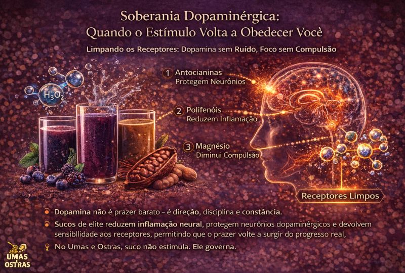 Limpando os Receptores: Dopamina sem Ruído, Foco sem Compulsão