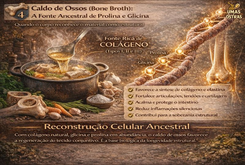 Prolina e Glicina em Estado Original: Quando o Corpo Reconhece Material de Construção