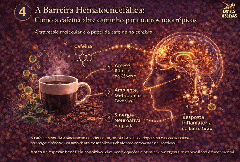 Cafeína como Interface Neural: Preparando o Cérebro para a Otimização Cognitiva
