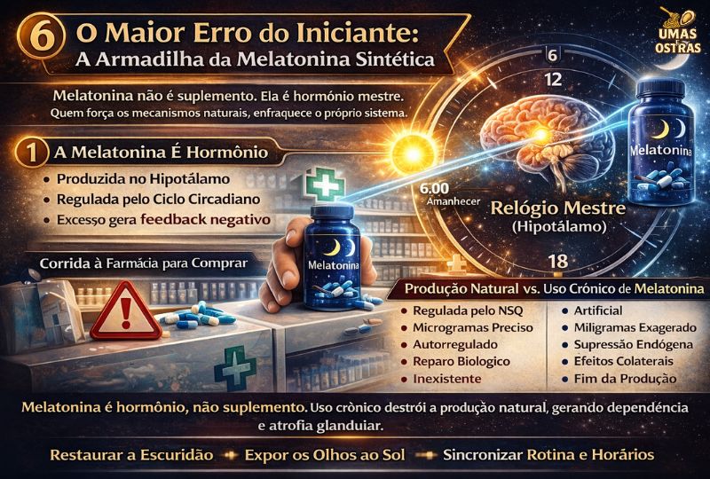Hormônio Não é Suplemento: O Risco do Uso Crônico