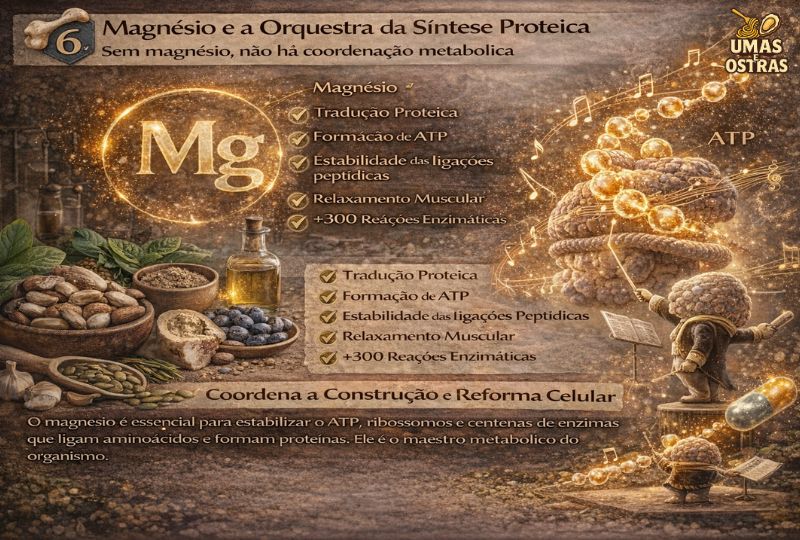 Sem Magnésio, Não Há Coordenação Metabólica — Apenas Esforço Estrutural