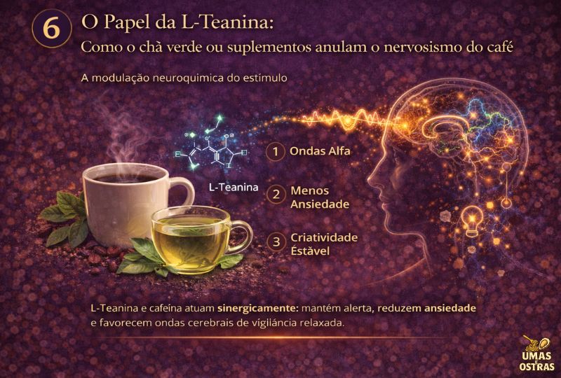 Como o Chá Verde Refina o Foco e Neutraliza o Nervosismo do Café