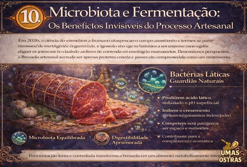Fermentação Natural e Eubiose: A Inteligência Microbiológica da Bresaola