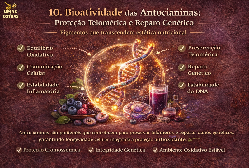 Antocianinas e a Preservação do Código Biológico ao Longo do Tempo