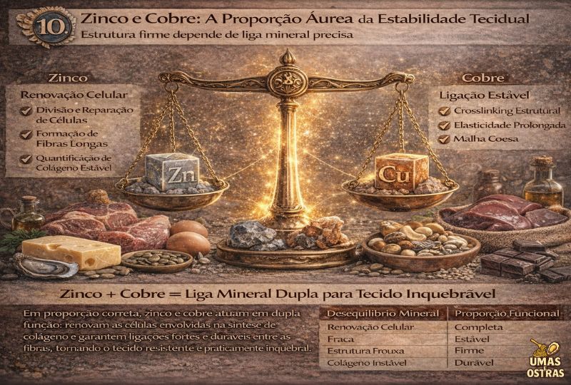 A Liga Mineral Invisível que Sustenta Colágeno e Elastina