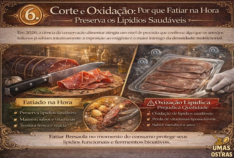Fatiar na Hora: Estratégia de Bio-Preservação da Bresaola