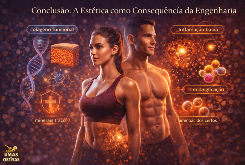⚙️ Quando a Biologia Está em Ordem, a Estética é Inevitável