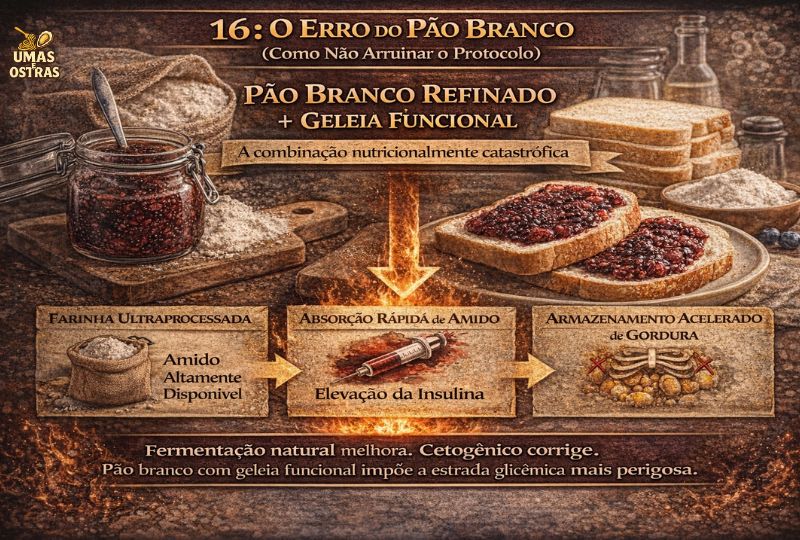 Veículo Metabólico: Quando o Amido Rápido Anula a Estratégia