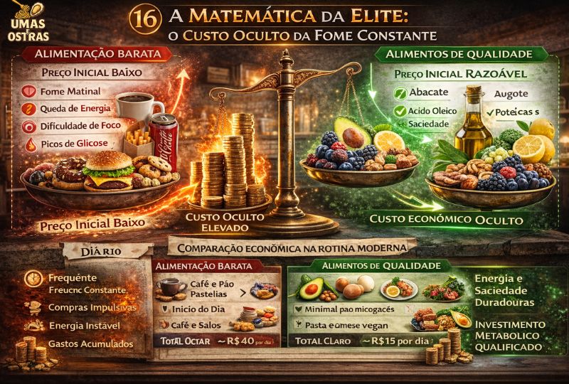 Energia Instável vs. Energia Sustentada: A Verdadeira Economia Alimentar
