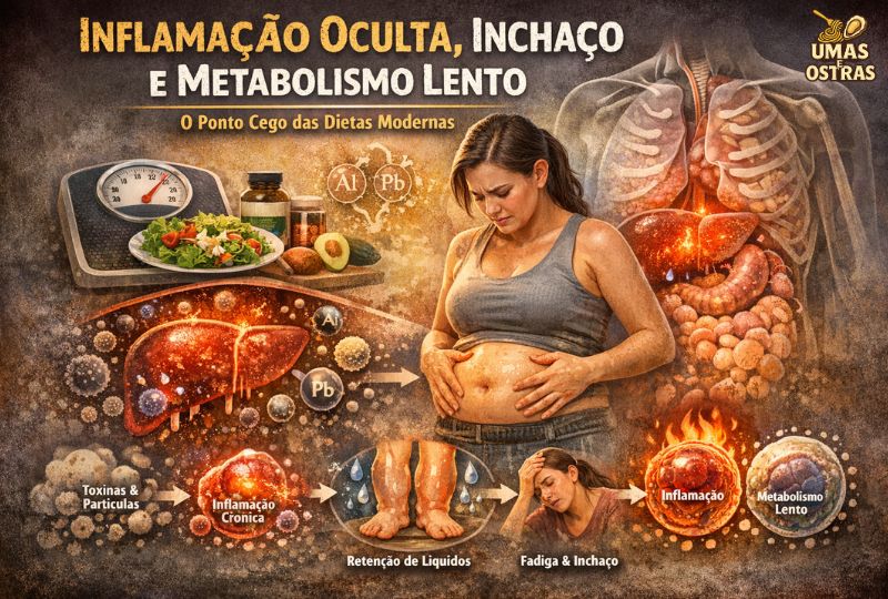 “Inflamação Invisível: O Fator Esquecido Que Está Travando Seu Metabolismo”