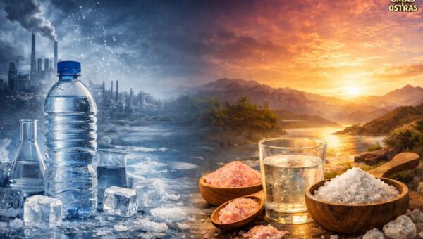O Hack da Água com Sal Integral: A Diferença Entre Apenas Beber Água e Realmente Hidratar o Corpo
