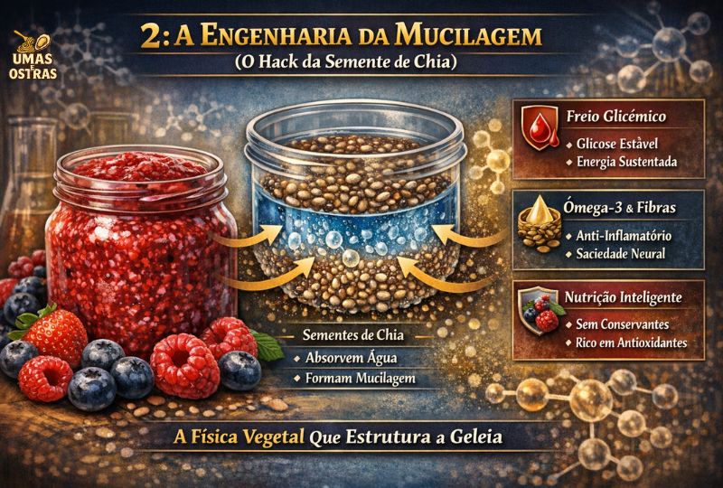 Geleia Sem Fogo: A Física Vegetal que Transforma Água em Estrutura