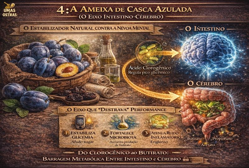 Ácido Clorogênico, Butirato e a Engenharia da Estabilidade Cognitiva
