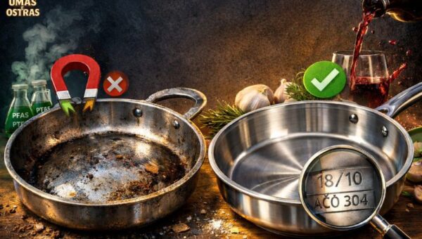 Como Identificar o Inox Verdadeiro: O Erro Fatal que 90% das Pessoas Cometem na Cozinha