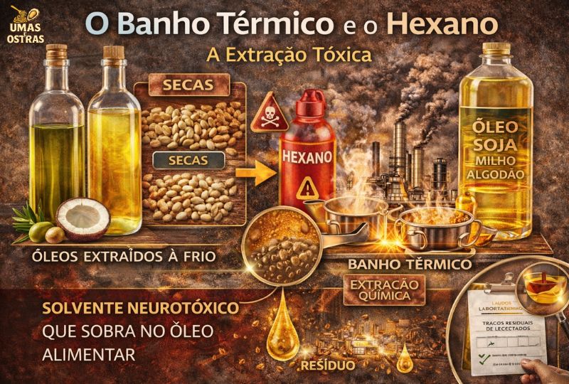 Do Natural ao Químico: Como Óleos de Sementes São Forçados a Existir