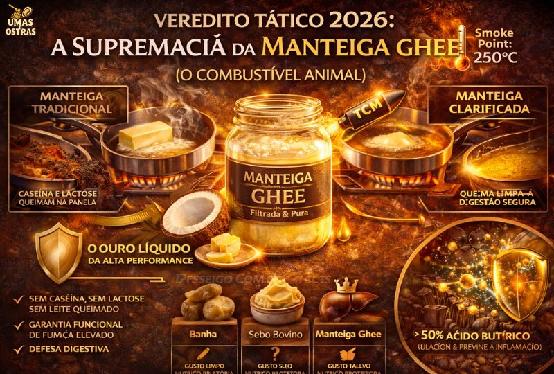 Ghee no Comando: O Combustível Animal de Alta Performance