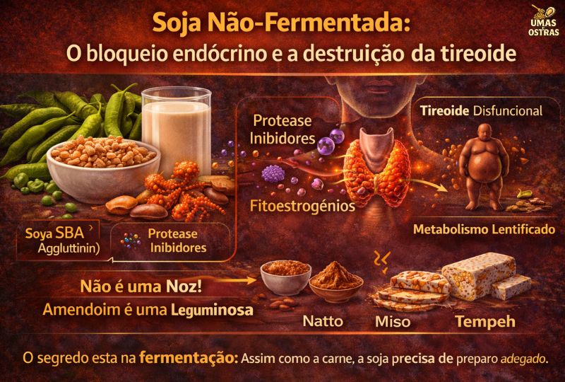 Nem toda soja é igual: como o preparo influencia hormônios e metabolismo