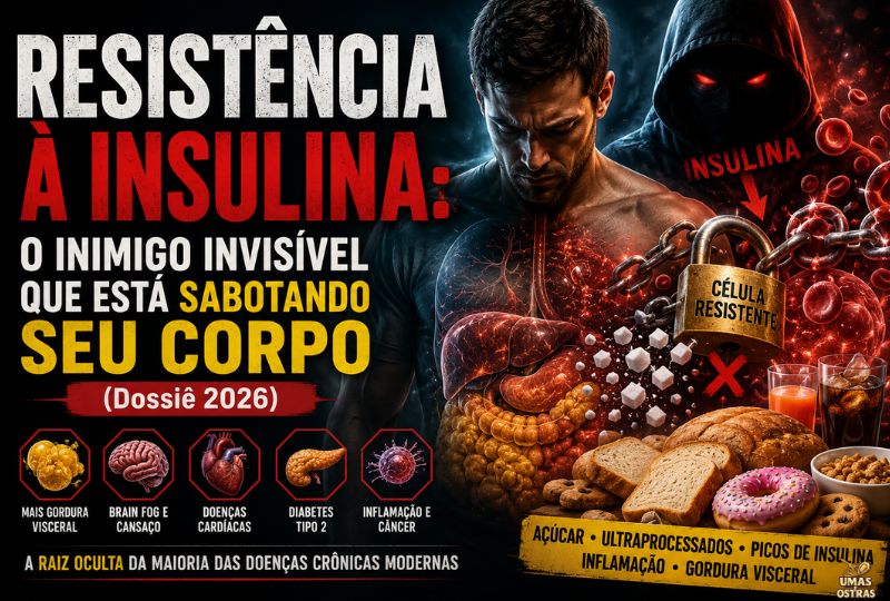 Dossiê 2026: Como a Resistência à Insulina Sabota o Corpo
