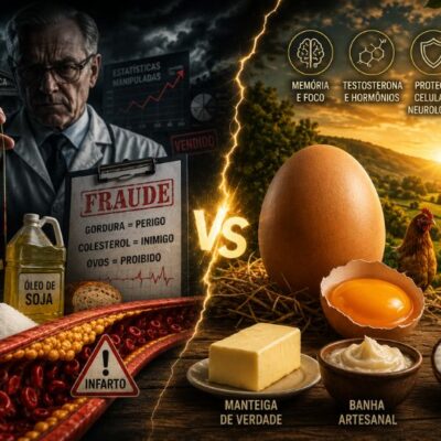Colesterol Não é o Vilão: A Verdade Sobre Ovos, Gordura Saturada e Saúde do Coração