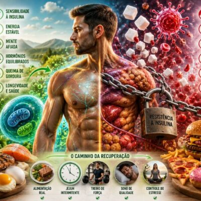 O Sequestro da Insulina: Como a Dieta Moderna Está Destruindo Seu Corpo em Silêncio