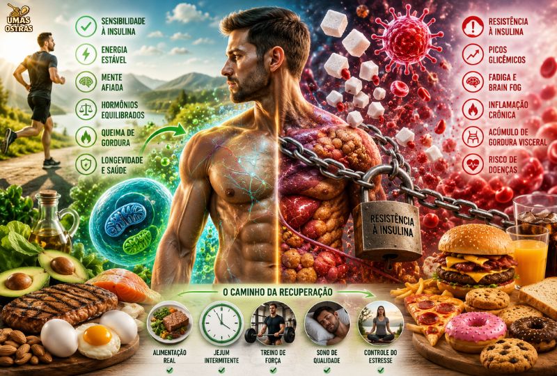O Sequestro da Insulina: Como a Dieta Moderna Está Destruindo Seu Corpo em Silêncio