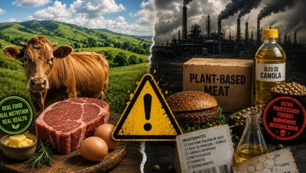Plant-Based em Debate: Soja, Óleos Refinados e o Crescimento dos Ultraprocessados “Saudáveis”