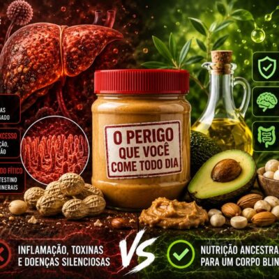 O Lado Sombrio da Pasta de Amendoim: Inflamação, Fígado Sobrecarregado e Brain Fog
