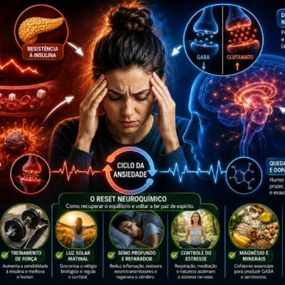 Como a Glicose Alta Pode Alimentar Ansiedade, Pânico e Pensamentos Acelerados