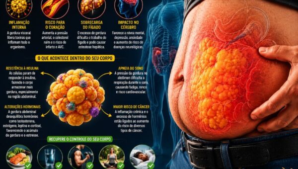 A Verdade Sobre a Gordura Abdominal Que Quase Ninguém Explica
