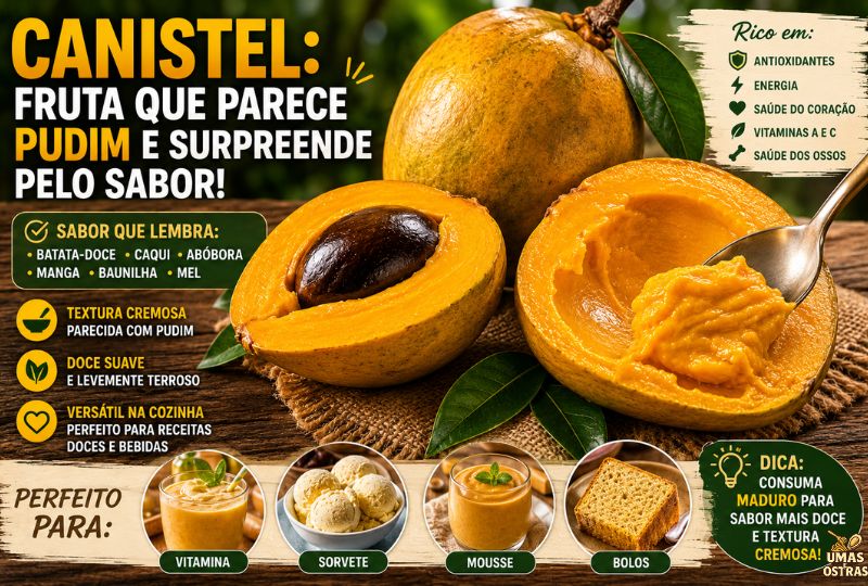 Canistel Tem Gosto de Pudim? Conheça o Sabor, a Textura e as Curiosidades da Fruta-Ovo