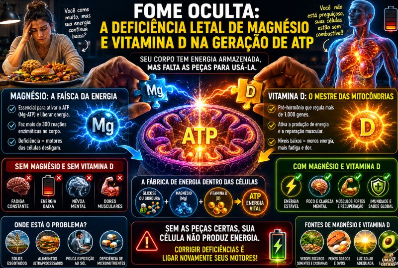 A Deficiência Oculta Que Pode Estar Desligando Sua Fábrica de ATP